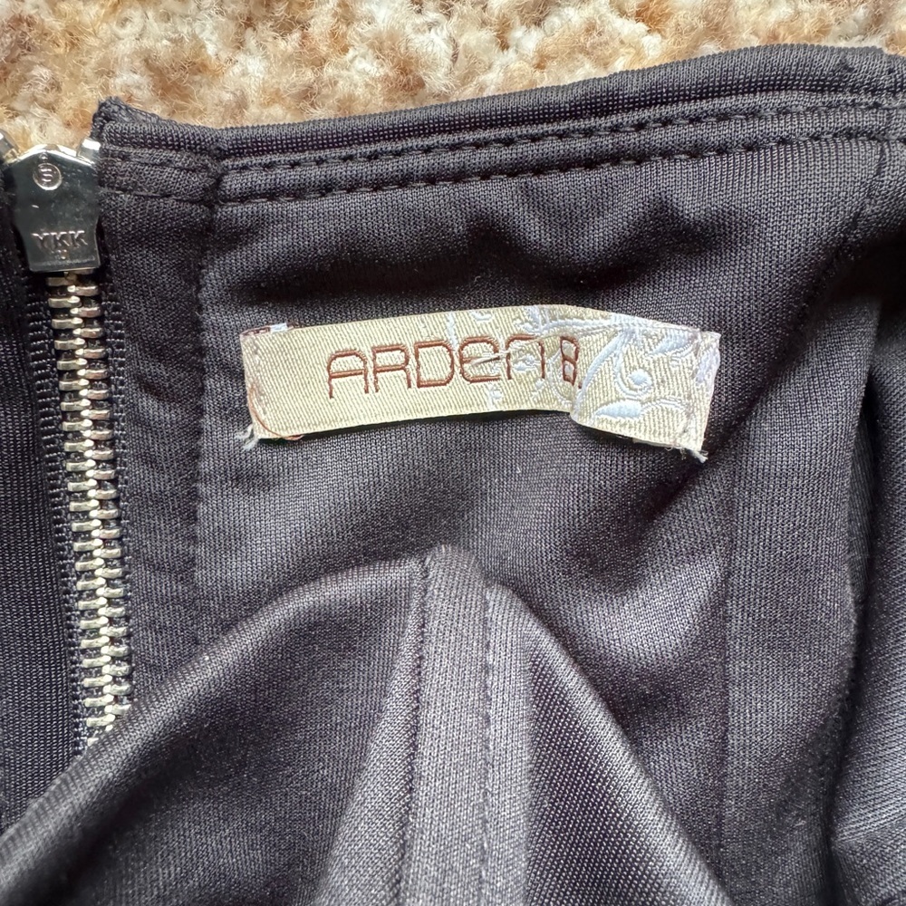 Arden B strapless black dress - Picture 3 of 4